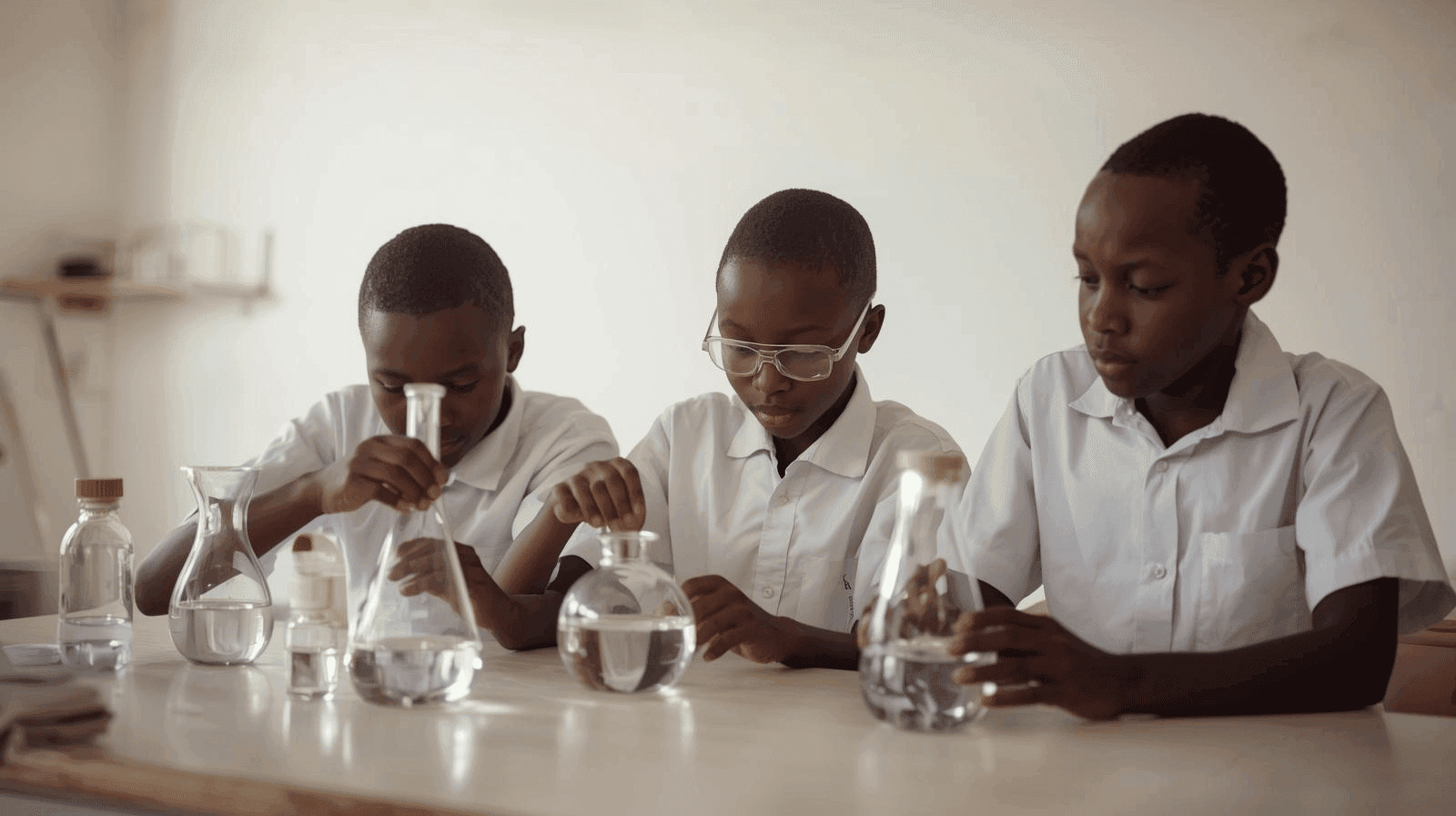 Students in laboratory